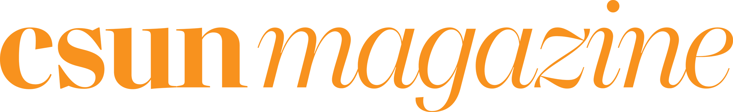 CSUN Magazine logo